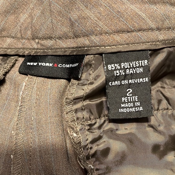 New York & Company pants size 2P NWOT - Picture 5 of 6